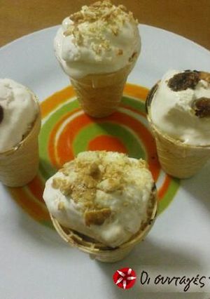 Φωτογραφία της συνταγής Cupcakes παγωτού