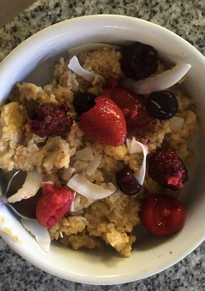 Una foto de Porridge / Avena Cocida