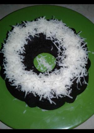 Foto resep Brownis kukus toping keju super lembut