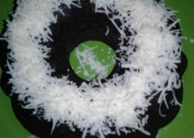 Brownis kukus toping keju super lembut