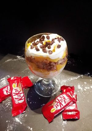 A picture of Creamy KitKat mangoes.