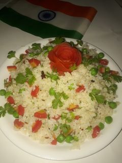 गाजर मटर पुलाव (gajar matar pulao recipe in Hindi) रेसिपी मुख्य फोटो