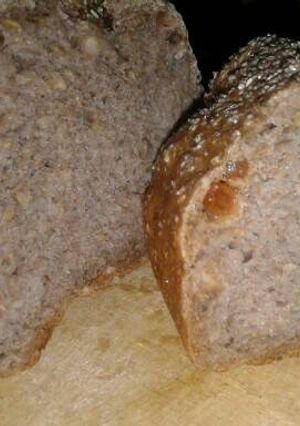 Una foto de Pan muesli con masa madre