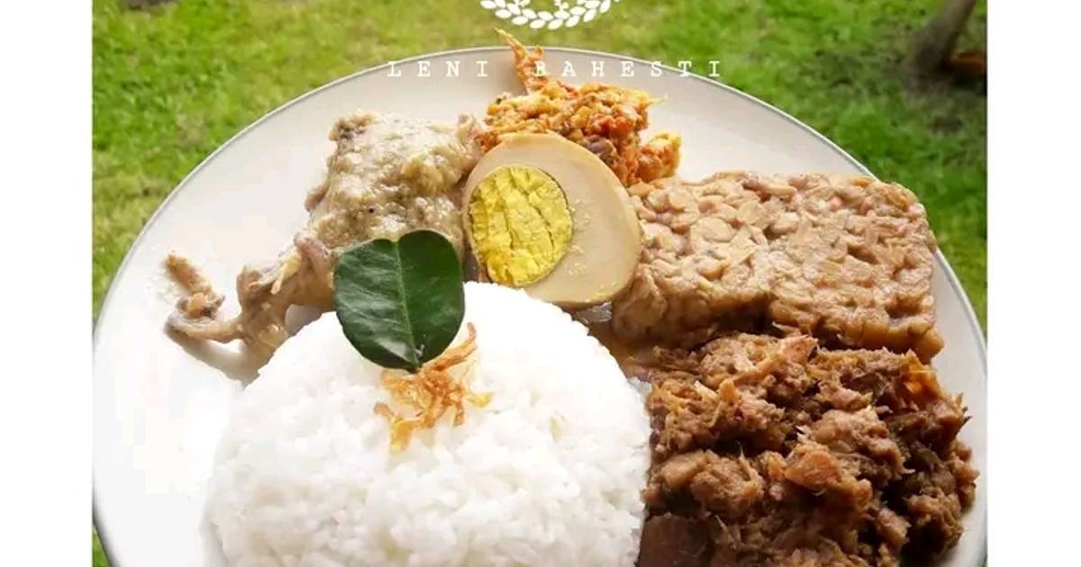 Resep Gudeg Komplit Istimewa Oleh Leni Bahesti - Cookpad