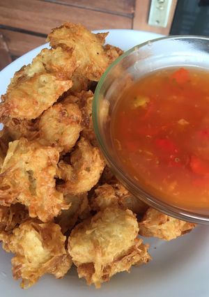 Foto resep Bakwan keladi (talas)