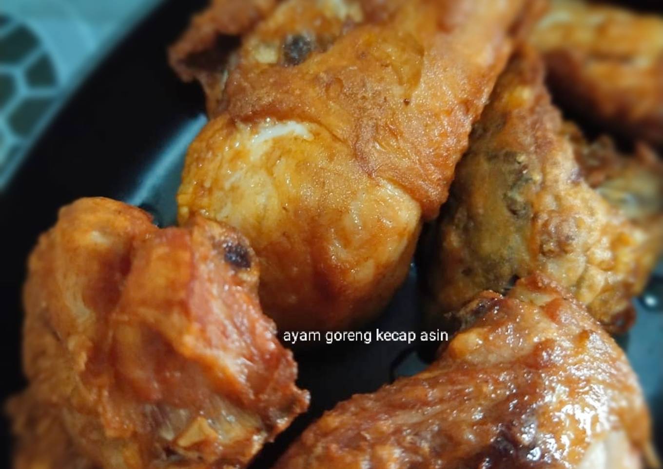 Resep Ayam Goreng Kecap Asin, Lezat