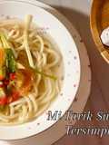 Mee Tarik Sup Tersimple