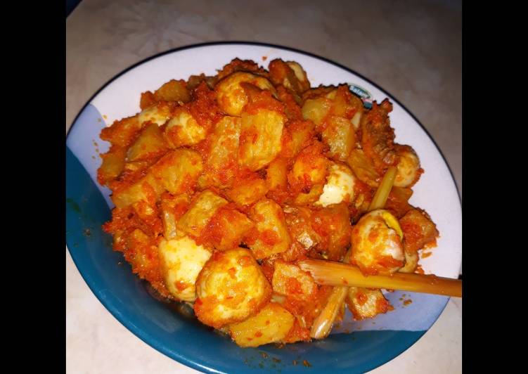 Cara Gampang Membuat Sambel Goreng Kentang &amp; Telur puyuh Anti Gagal