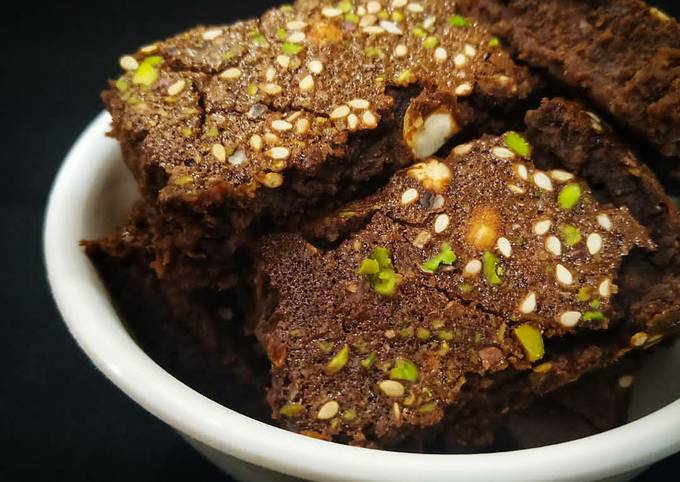 Recipe of Award-winning Oil Free Chocolate Brownie