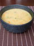 Sopa Cremosa de Brócoli, Zanahoria y Queso 🥦🥕