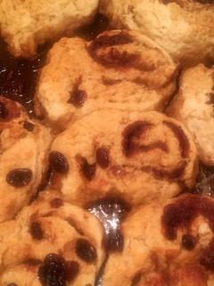A picture of Maple cinnamon buns.