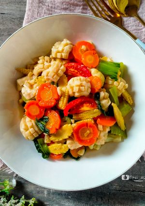 Foto resep Tumis Cumi Sayuran
