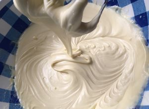 Una foto de Ganashe de chocolate blanco