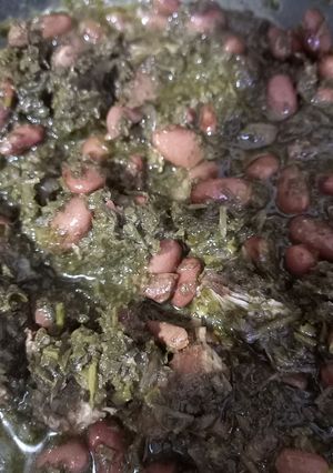عکسی از دستور قورمه سبزی با مرغ