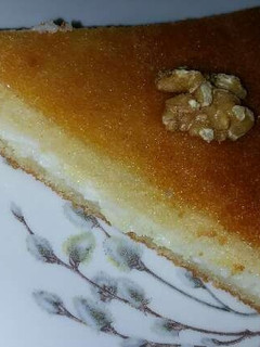 صورة لوصفة بسبوسة محشية 😋😋