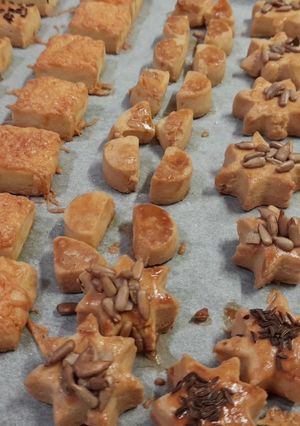 Nehéz sós teasütemény recept fotója