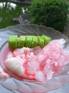 Foto resep Es Pisang Ijo