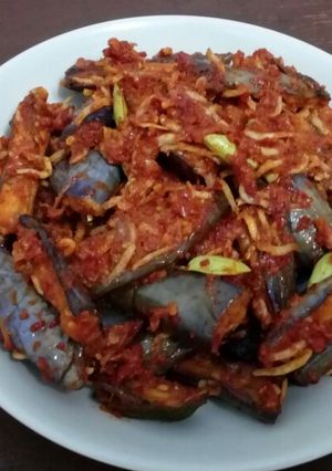 Foto resep Balado terong ungu