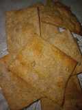 Galletitas con semillas tipo crackers