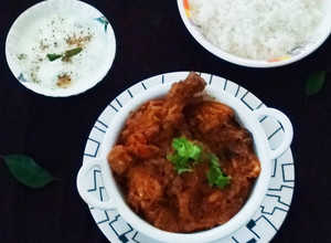 A picture of Chettinad Chicken Curry.