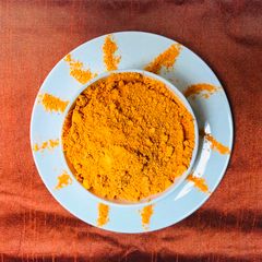 A picture of Kandi Podi/Andhra Lentils Powder.