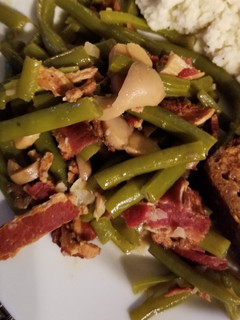 A picture of Southern green beans.