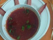 A picture of calabash soup