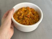 Una foto de risotto de quinoa