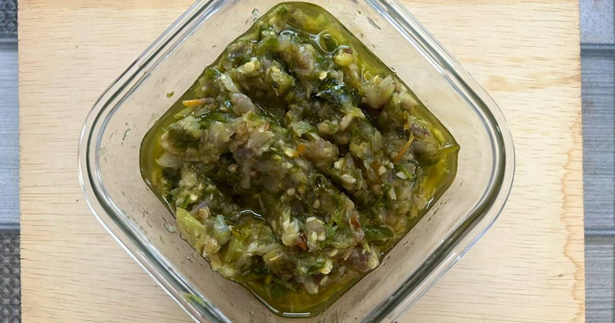 Resep Lado Mudo Sambal Ijo Khas Padang Oleh Puppy Cookpad