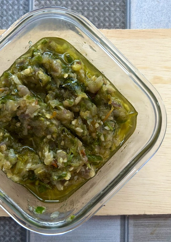Foto resep Lado Mudo / Sambal Ijo khas Padang