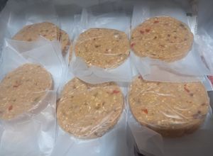 Una foto de Hamburguesas de Pollo