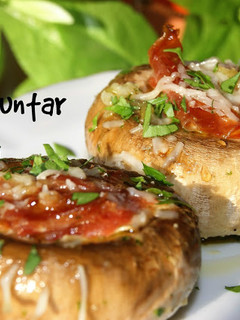 Una foto de Champiñones rellenos