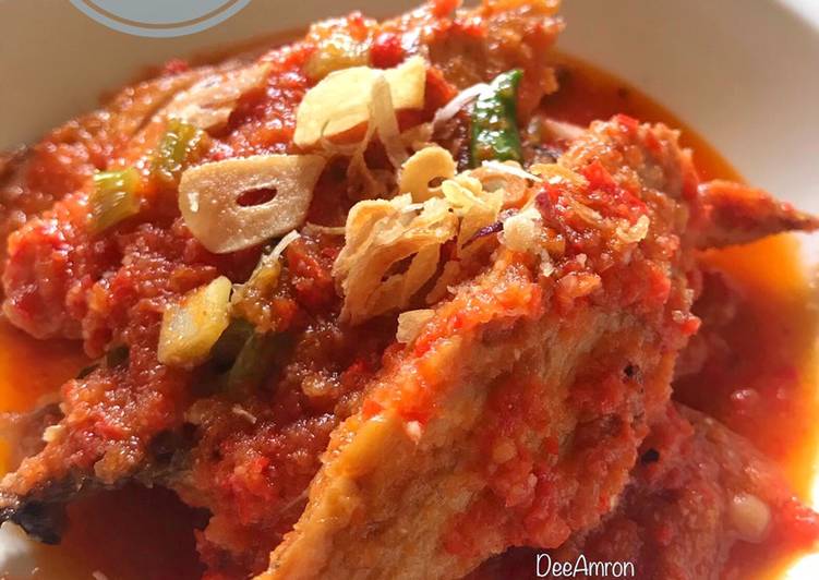 Resep Tongkol Bumbu Merah yang pingin nambah