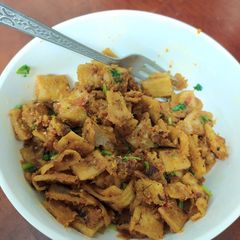A picture of Quick and Healthy Chilli Parotta.