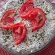 Salata de ciuperci cu ton,porumb și ceapa verde