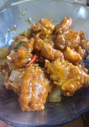 Foto resep Ayam kriuk saus asam manis ^^
