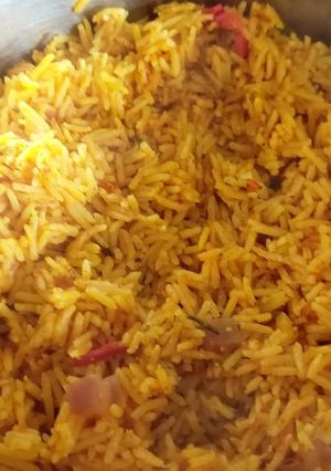 A picture of My Portuguese Style Rice.