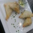 Masa philo con relleno de pollo