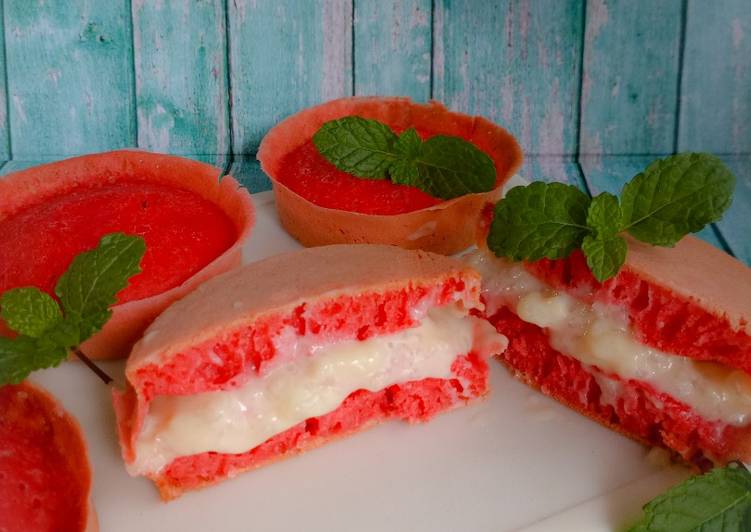 Martabak Red Velvet - Terang Bulan Bangka - Saus Keju