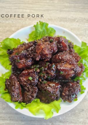 Foto resep Coffee Pork 😋👍