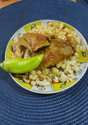 Lecsós sertésszelet recept fotója