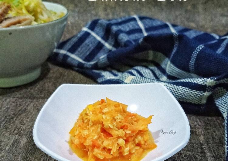 Resep Sambal Soto, Enak