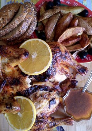 Foto de Frango no forno