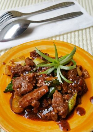 Foto resep Sapi Lada Hitam (Beef Black Pepper)