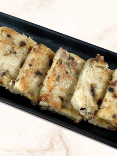 【老菜脯蘿蔔糕】鹹香蘿蔔糕，自己簡單做 的食譜成品照片
