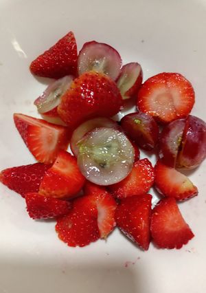 Una foto de Frutos rojos