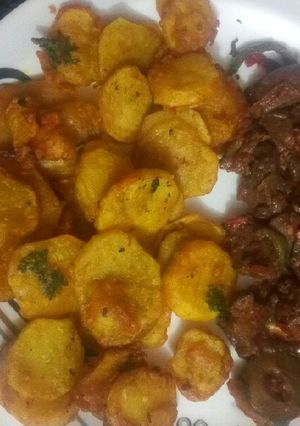 A picture of Bhajia maini.