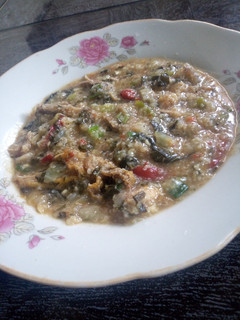 A picture of Gwote (Acha/Fonio porridge).