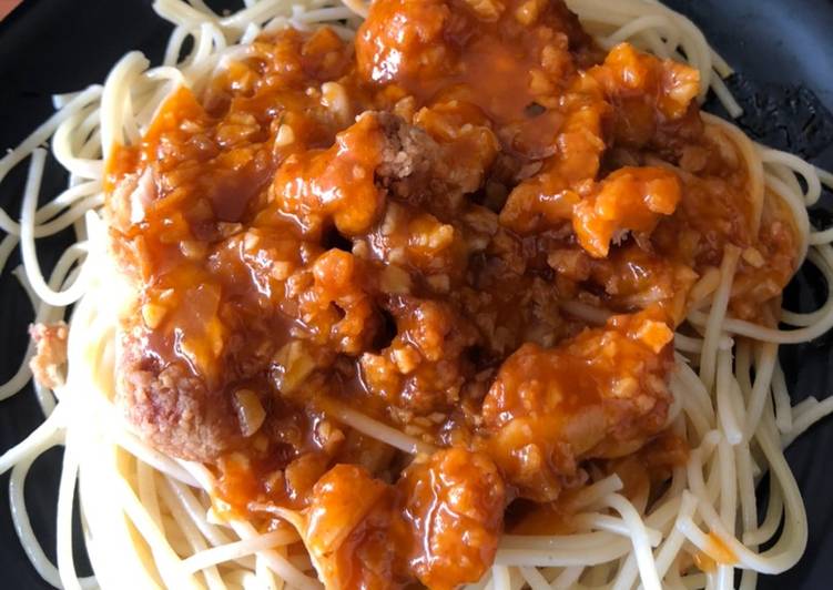 Spaghetti supreme deluxe KFC