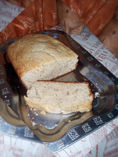 Una foto de Budín de banana fácil y económico